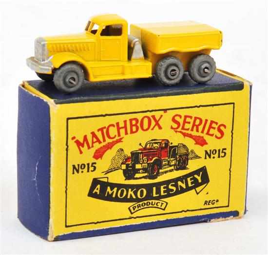 Appraisal: RARE MATCHBOX - SERIES A DIAMOND T PRIME MOVER yellow