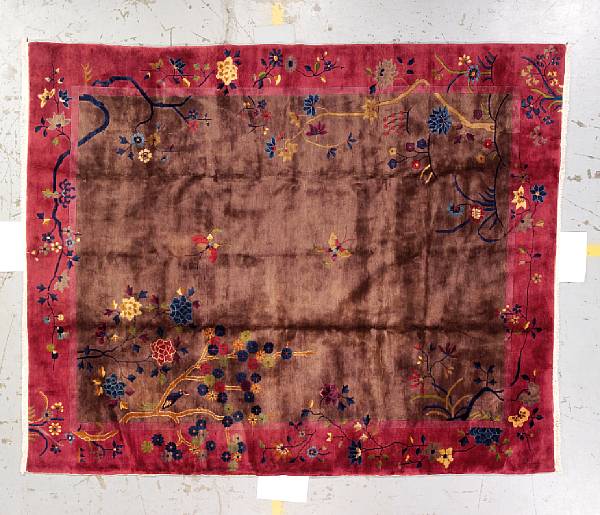 Appraisal: A Chinese carpet China first quarter th century size approximately