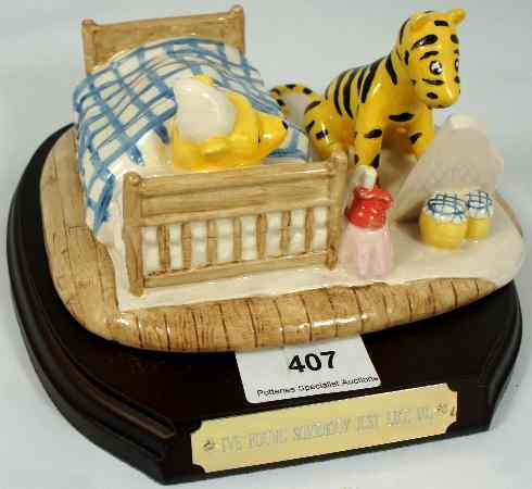 Appraisal: Royal Doulton Winnie the Pooh Tableau I've found somebody Just