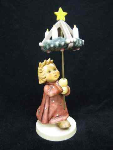 Appraisal: Hummel Figurine ''Christmas by Candle Light'' Goebel bee mark -