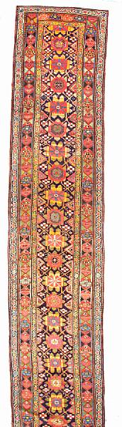 Appraisal: A Bidjar runner Northwest Persia circa size approximately ft in