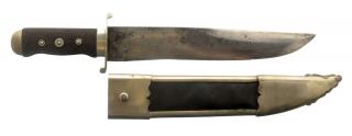 Appraisal: Philadelphia Bowie Knife by Shively Fine Silver Mounted Bowie Knife