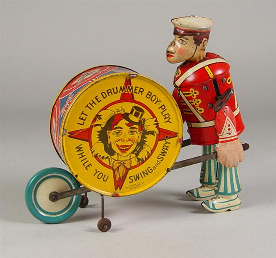 Appraisal: Marx Tin Wind-Up Drummer Boy Let the Drummer Boy Play