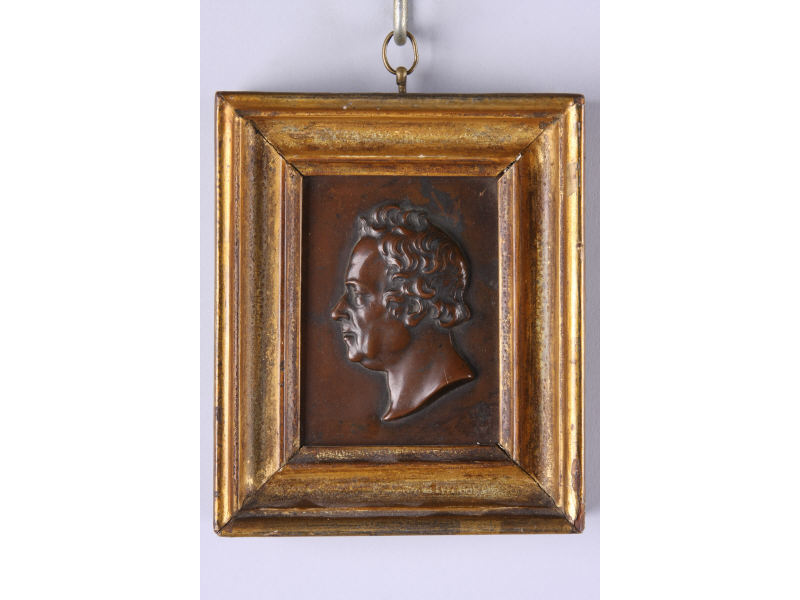 Appraisal: Great Britain's William IV Copper Plaque ca unsigned shows profile