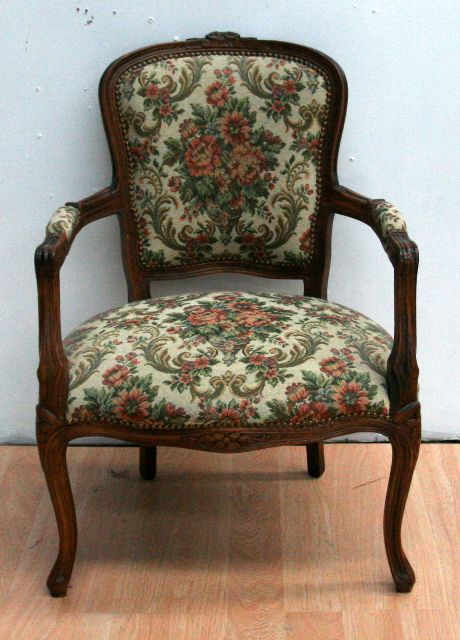 Appraisal: A th century French Louis XV style stained beech and