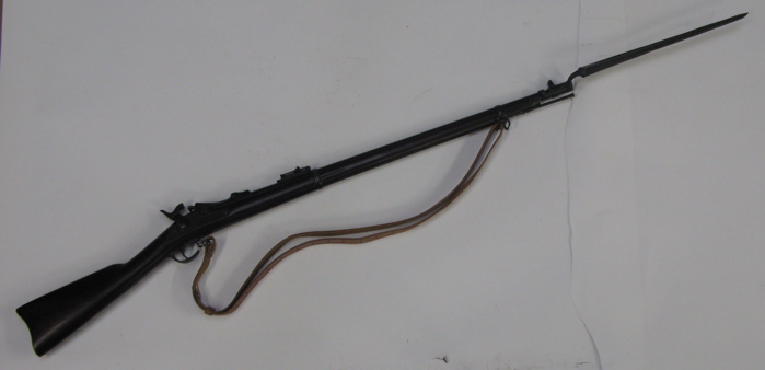 Appraisal: U S SPRINGFIELD MODEL TRAPDOOR RIFLE - caliber barrel overall