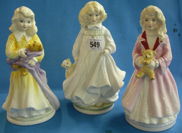 Appraisal: Royal Doulton Figures Faith HN Hope HN and Charity HN