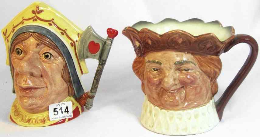 Appraisal: Royal Doulton Large Character Jugs Old King Cole D and