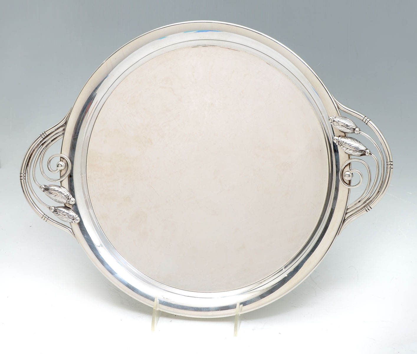 Appraisal: GEORG JENSEN STERLING SILVER TRAY Approx Troy ounces Sterling silver