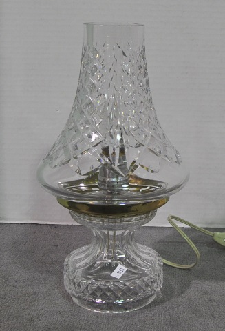 Appraisal: Cut Glass Lamp high