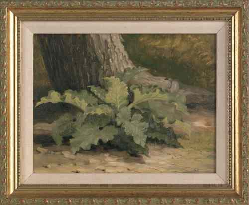 Appraisal: Xanthus Russell Smith American - oil on board landscape with