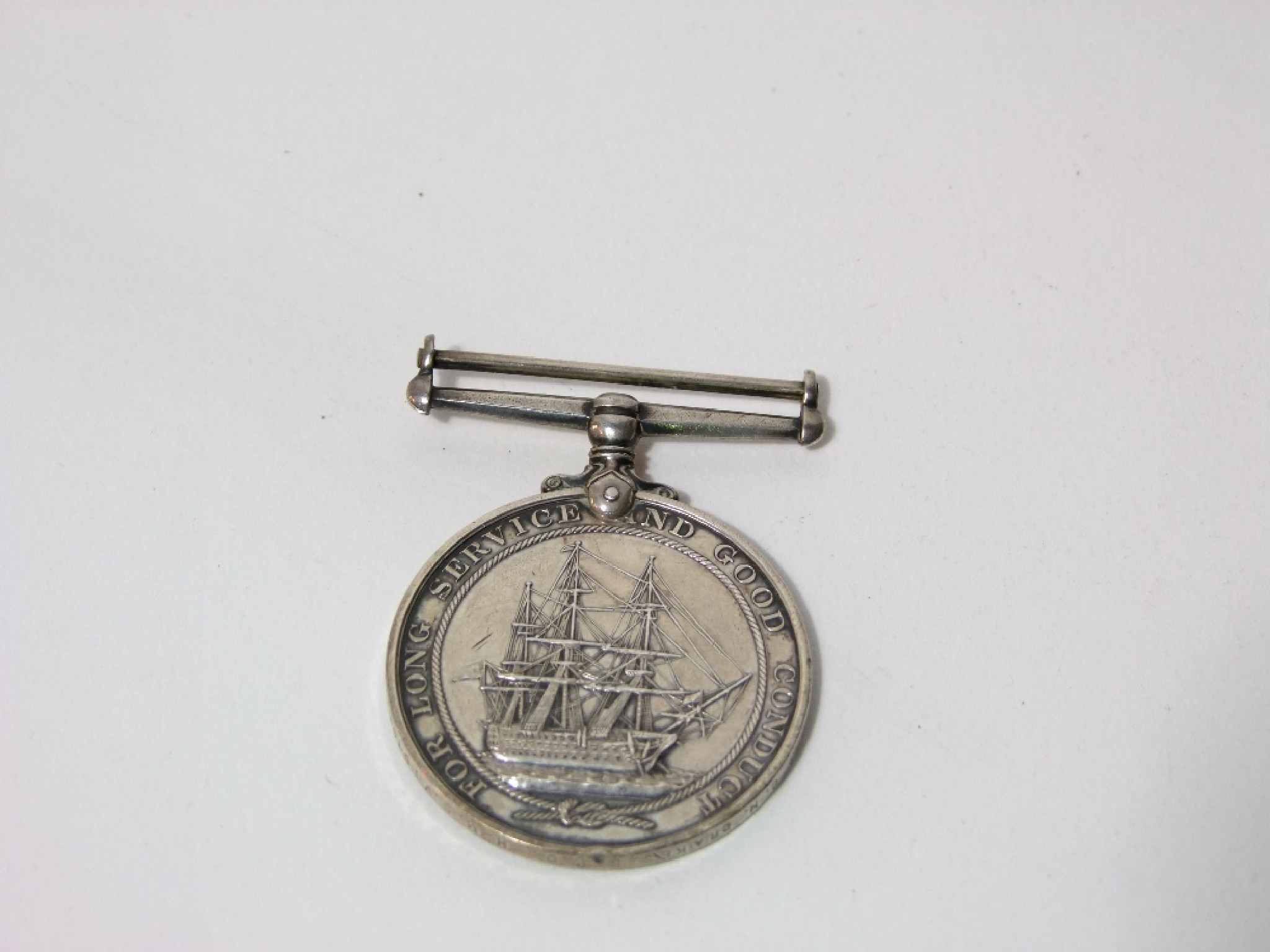 Appraisal: A Royal Navy Long Service and Good Conduct Medal George