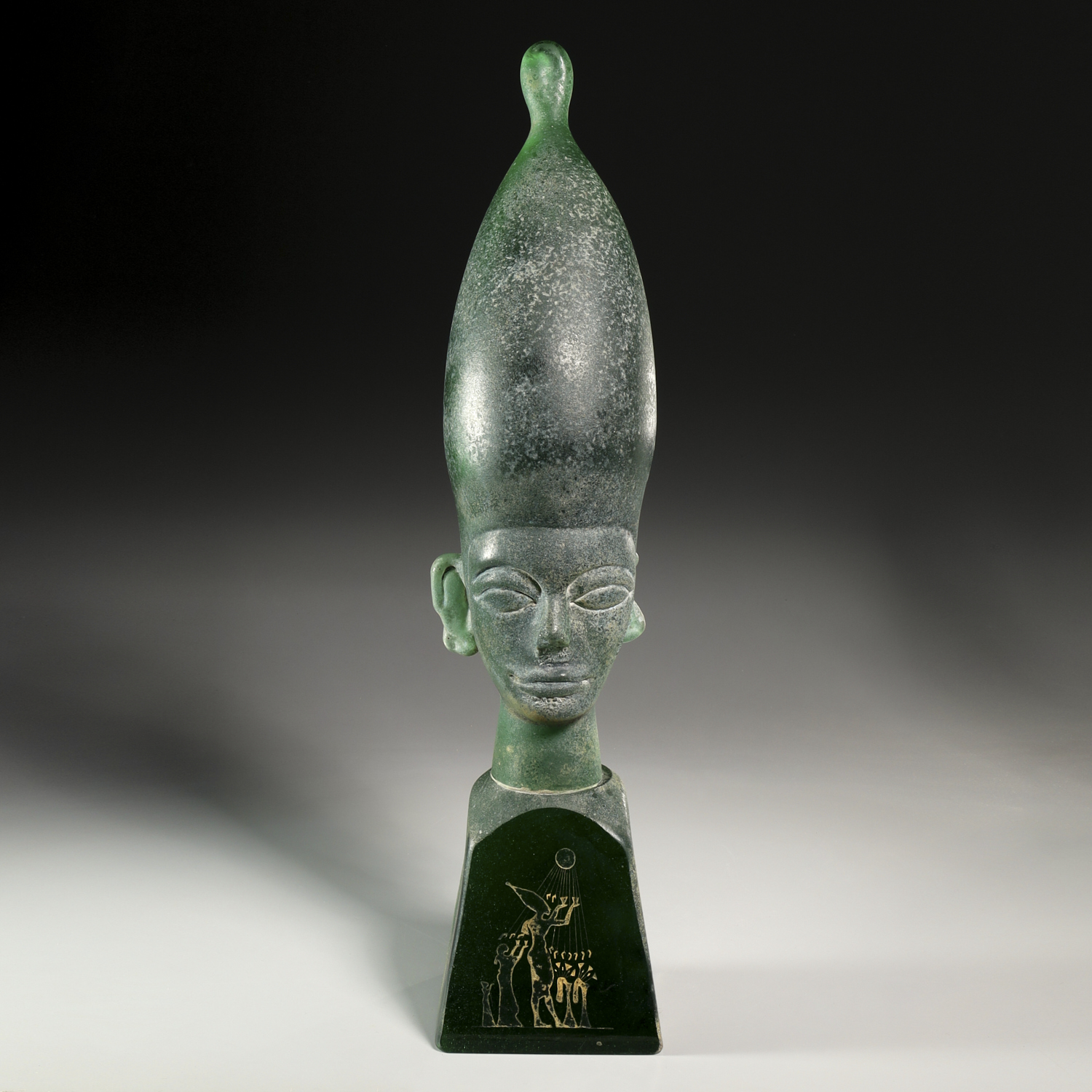 Appraisal: PINO SIGNORETTO LARGE GLASS SCULPTURE Pino Signoretto Italian - Head