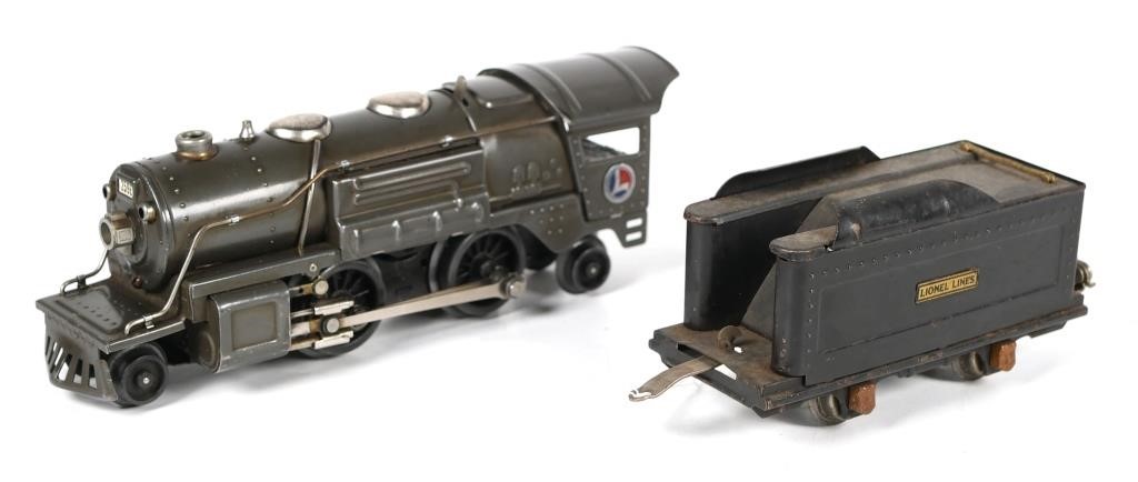 Appraisal: LIONEL TRAIN LOCOMOTIVE E AND TLionel Train Locomotive E and