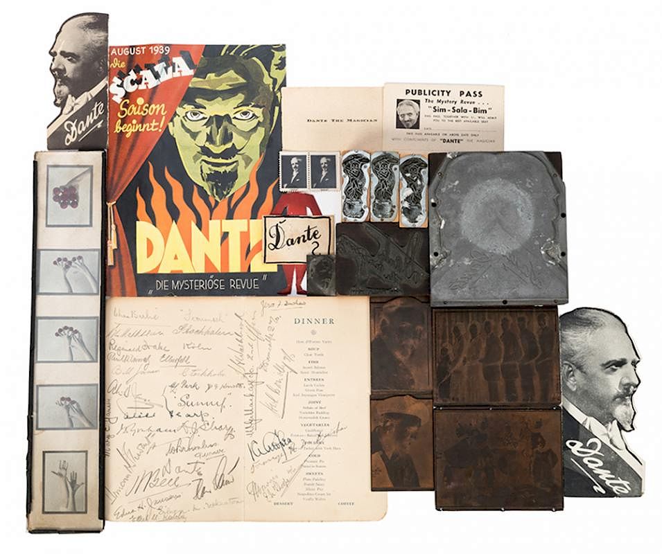 Appraisal: Collection of Dante Magic Ephemera Dante Harry August Jansen Collection