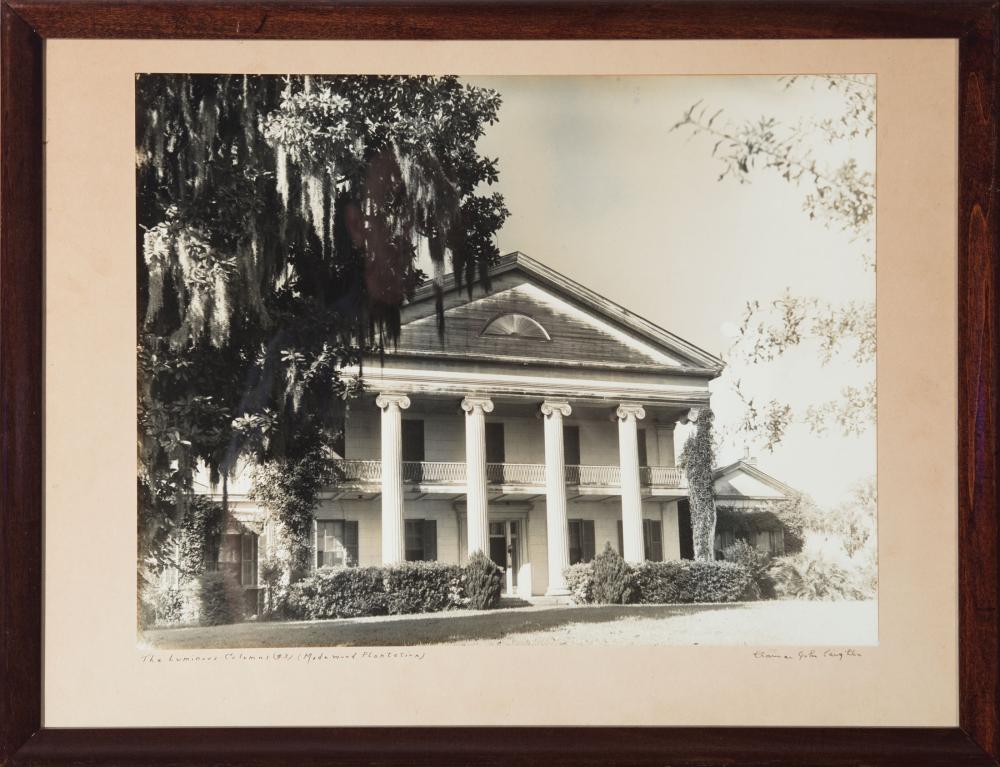 Appraisal: Clarence John Laughlin American Louisiana - The Luminous Columns Madewood