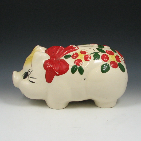 Appraisal: Hull Novelty - Large Pig Banks Lot of three large