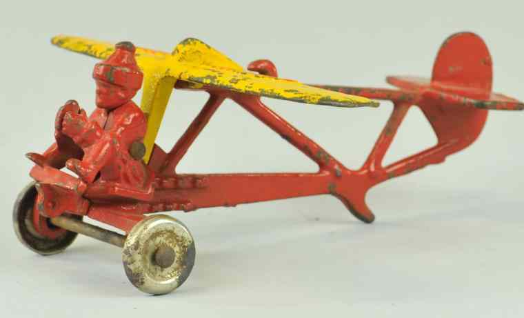 Appraisal: HUBLEY SMALL ''LINDY'' GLIDER Red fuselage and yellow wing marked