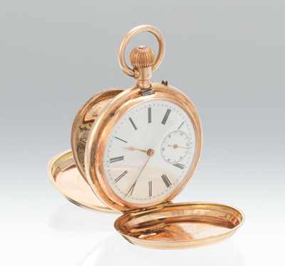 Appraisal: A k Gold Hunter's Case Pocket Watch k yellow gold