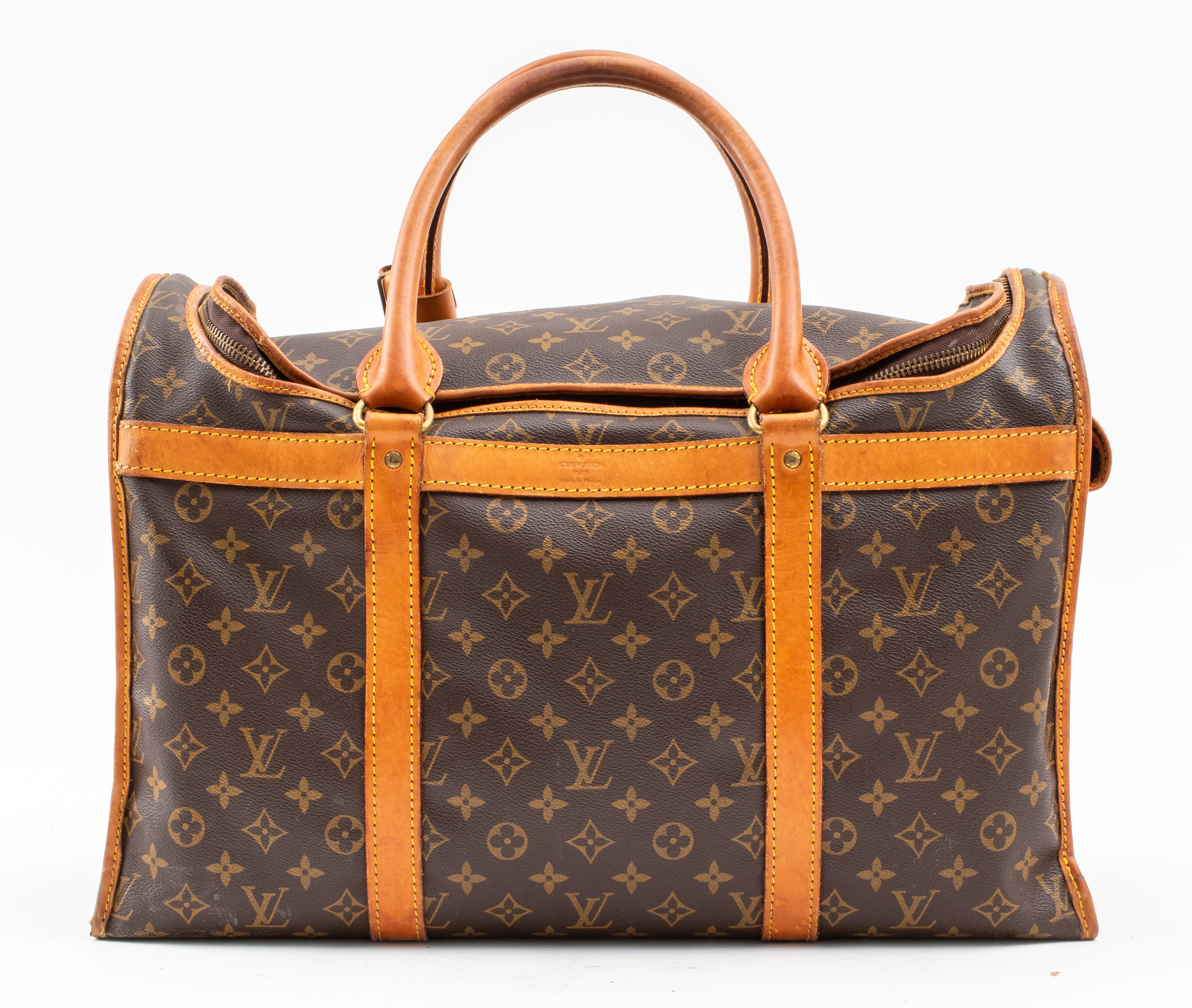 Appraisal: LOUIS VUITTON SAC CHIEN DOG CARRIER BAG Louis Vuitton Sac