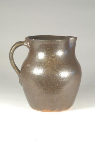 Appraisal: Signed O Henry Pottery E J Brown Albany slip glazed