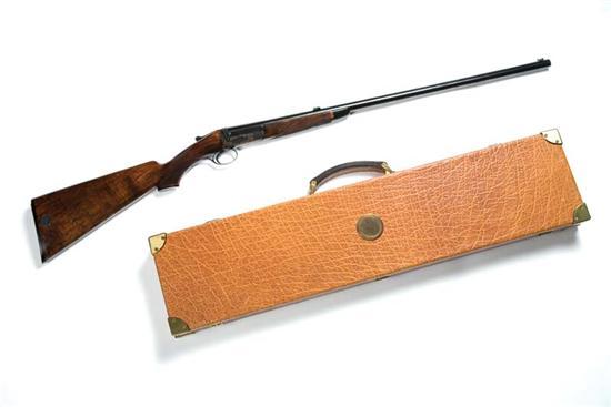 Appraisal: FINE JNO RIGBY CO SINGLE SHOT RIFLE WITH CASE England