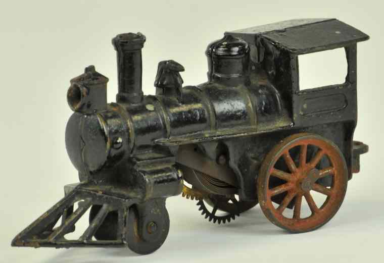 Appraisal: HUBLEY CLOCKWORK - - LOCOMOTIVE Cast iron painted in black