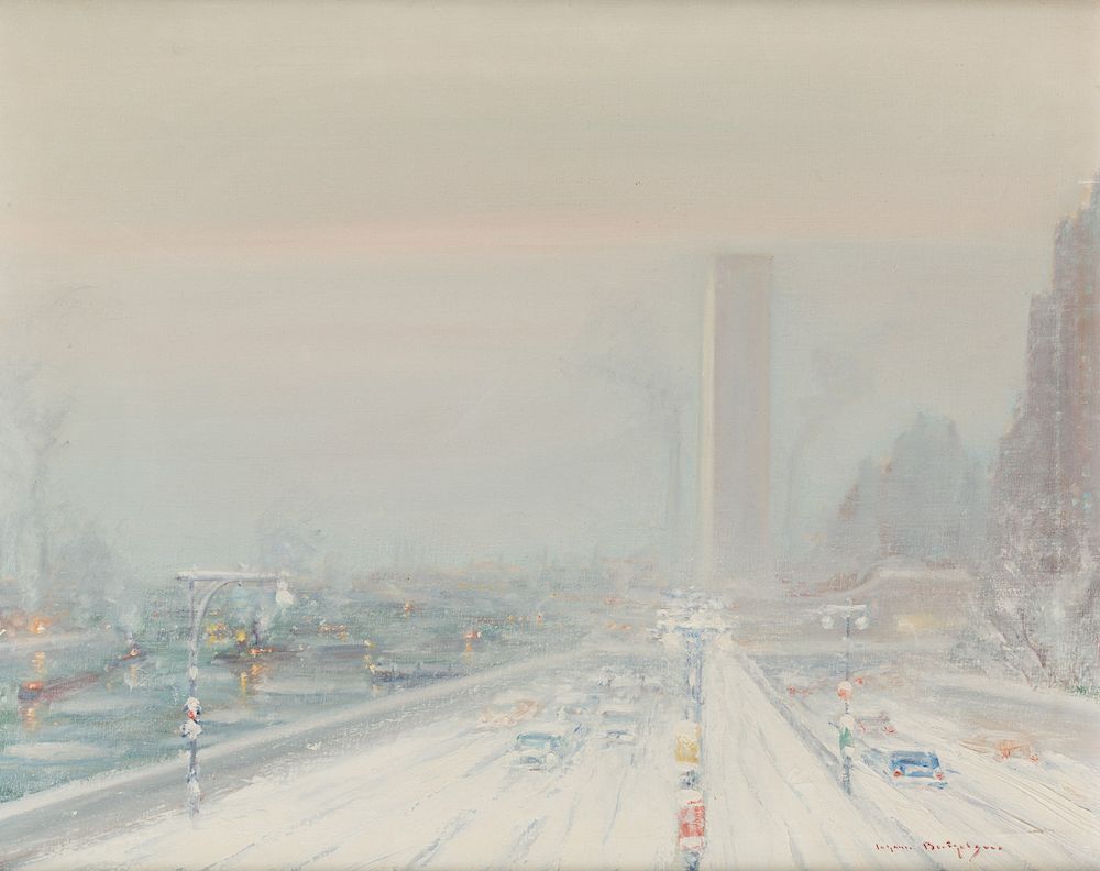 Appraisal: JOHANN BERTHELSEN AMERICAN - JOHANN BERTHELSEN AMERICAN - FDR Drive