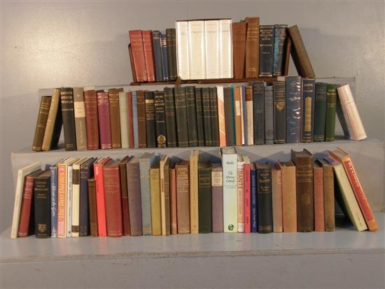 Appraisal: Various books on Dante approx vols