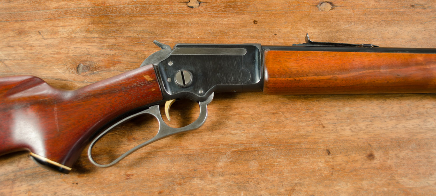 Appraisal: MARLIN MODEL A GOLDEN LEVER ACTION RIFLE lr caliber round