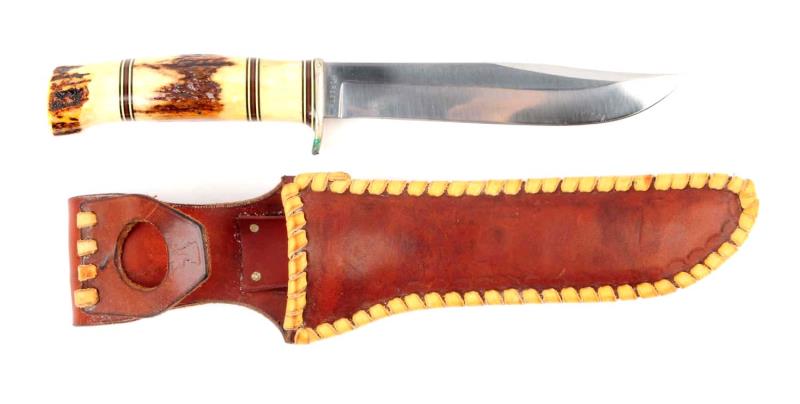 Appraisal: Morseth High Grade Custom Knife High grade pre Morseth modified