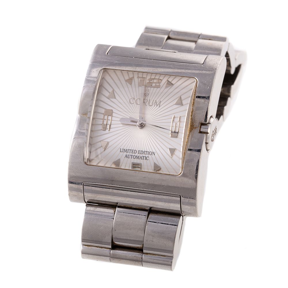 Appraisal: A Corum Limited Severus Square Bubble Watch Corum Severus Square