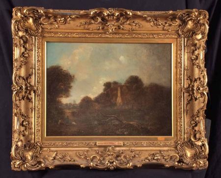 Appraisal: ATTRIBUTED TO JOHN CROME - BRITISH Oil on Canvas A