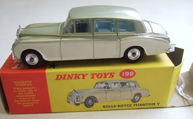 Appraisal: A Dinky Rolls Royce Phanton V boxed