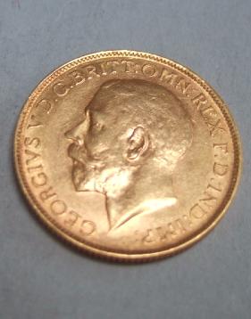 Appraisal: A George V sovereign P