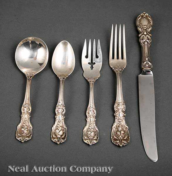 Appraisal: A Reed Barton Francis I Pattern Sterling Silver Flatware Service