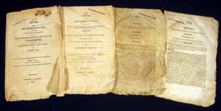 Appraisal: Pcs John C Calhoun UNITED STATES GOVERNMENT DOCUMENTS CONCERNING THE