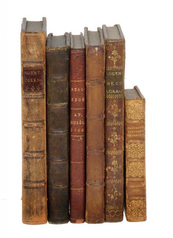 Appraisal: SIXTEENTH CENTURY FRENCH PRINTING SIX VARIOUS WORKS comprising 'de l'isle