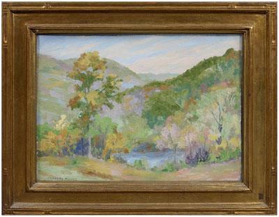 Appraisal: Frances B Pierce painting New York born quot Among the