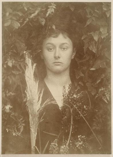 Appraisal: JULIA MARGARET CAMERON - Ceres Alice Liddell Albumen print on