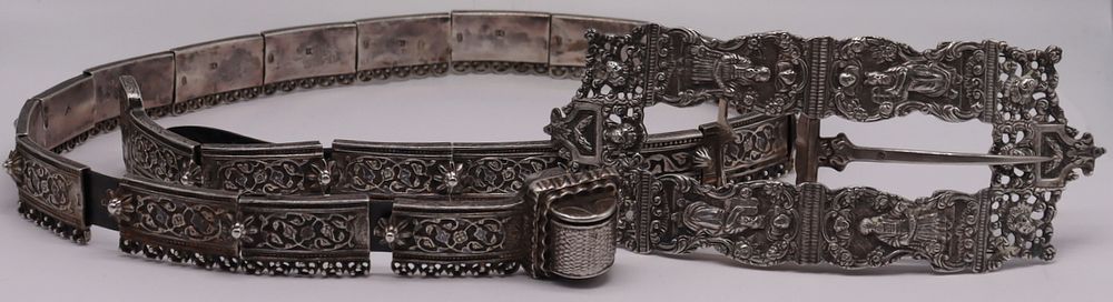 Appraisal: SILVER Russian and Dutch Silver Accessories Includes a Russian silver