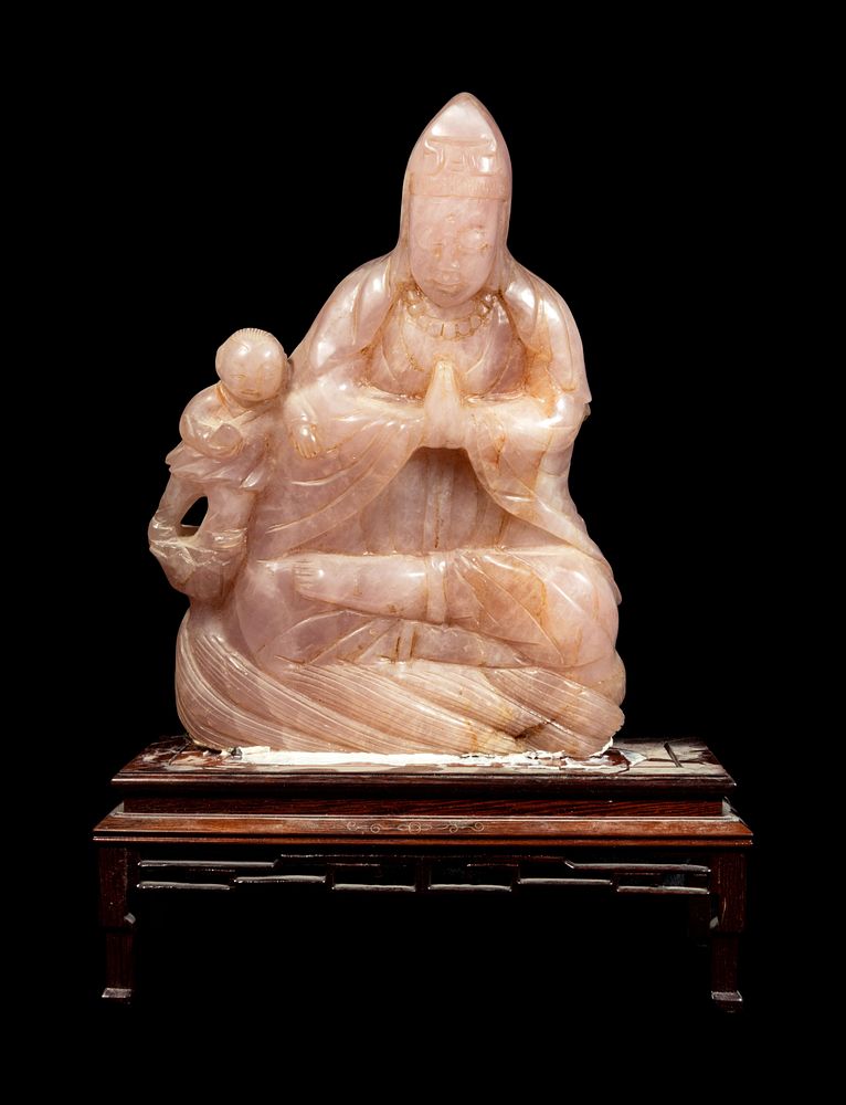 Appraisal: Five Chinese Carved Hardstone Figures of Immortals Five Chinese Carved