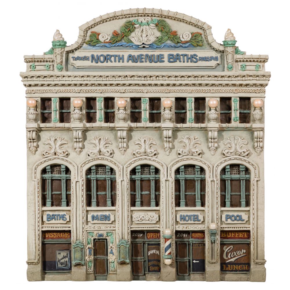 Appraisal: ALICE ZANI JACOBSEN AMERICAN TH CENTURY NORTH AVENUE BATHS PLASTER