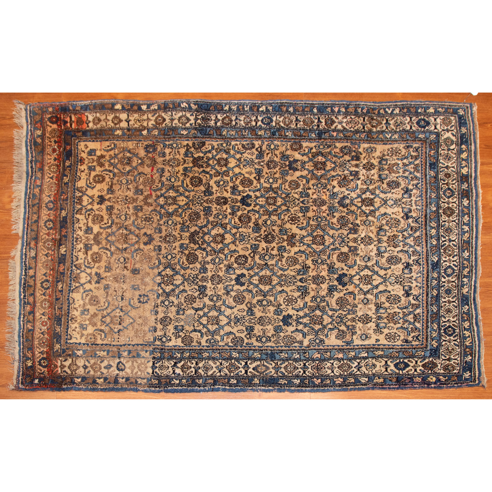 Appraisal: ANTIQUE BIJAR RUG PERSIA X First quarter- th century hand-knotted