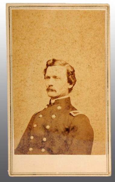 Appraisal: General st Provost Marshall James Barnet Fry CDV Description Bust