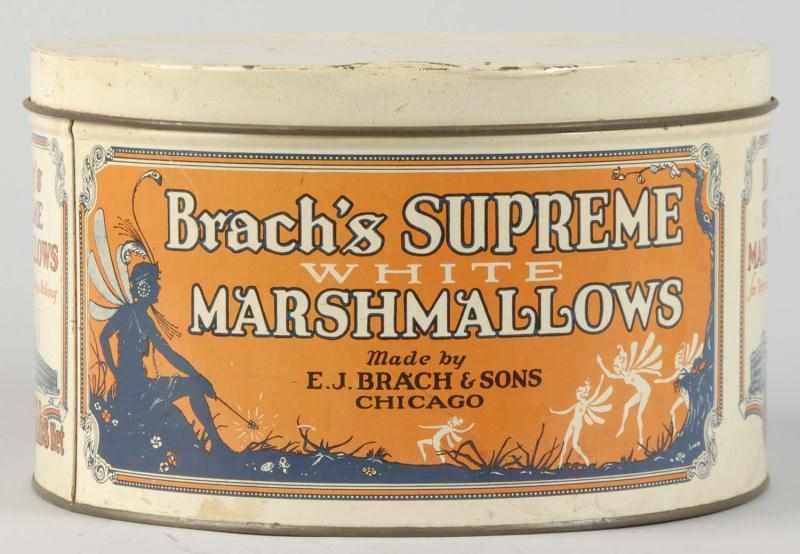 Appraisal: Brach's Supreme Marshmallows Tin Description Nice image on front Original