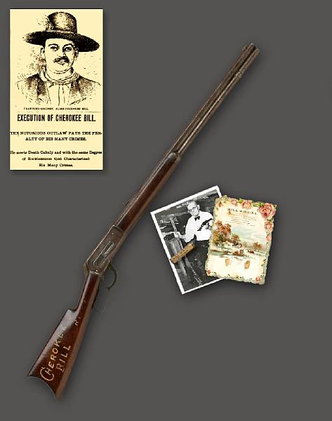 Appraisal: An historic Winchester Model lever action rifle owned by Texas