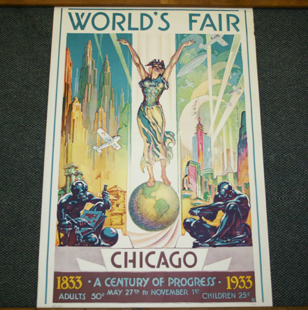 Appraisal: Glen C Sheffer American - Chicago World's Fair Century of