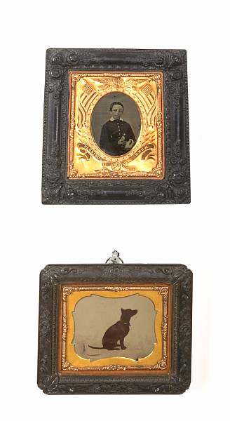 Appraisal: Property from the Collection of Jennifer Berry including daguerreotypes largest