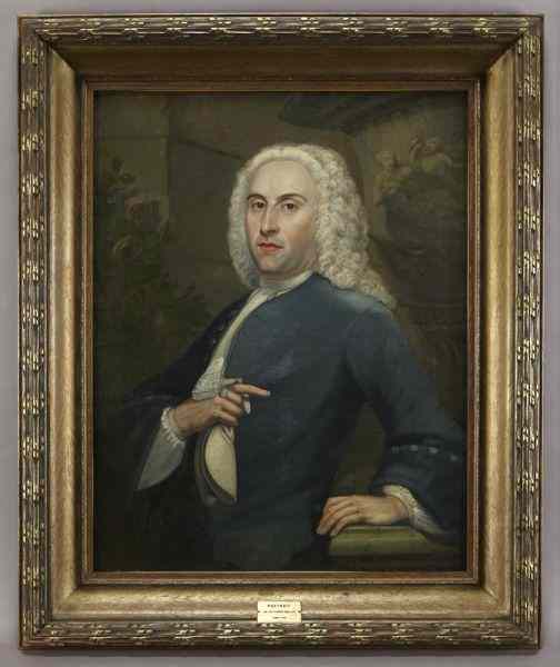 Appraisal: Circle of Godfrey Kneller ''Portrait of a Man''oil painting on